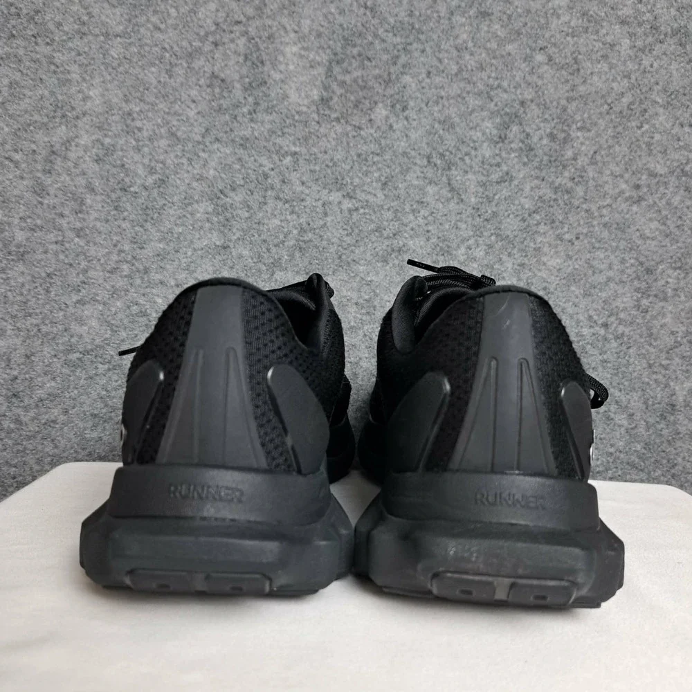 Alo Runner Black Running Shoes A0590U Men's Size 8.5 womens 10
